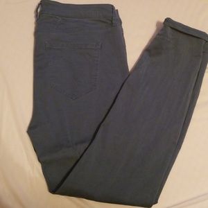 Liverpool teal skinny jeans